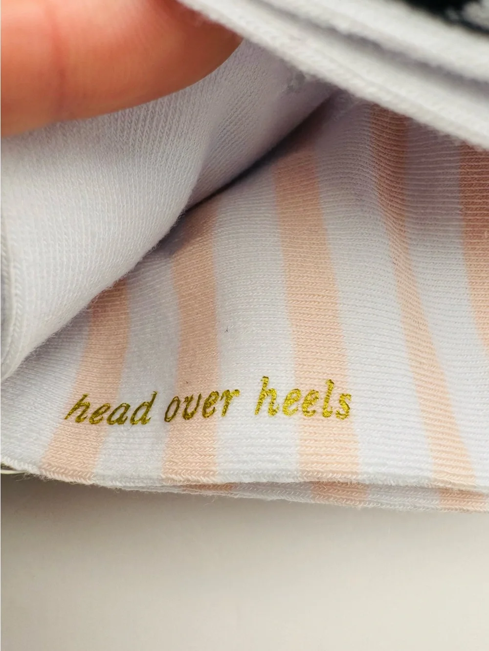 Kate Spade 3-Pair Shortie Crew Socks Blush Stripe, Black White Dot, White Spade
